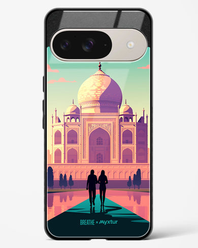 Taj Mahal Embrace [BREATHE] Glass Case Phone Cover (Google)