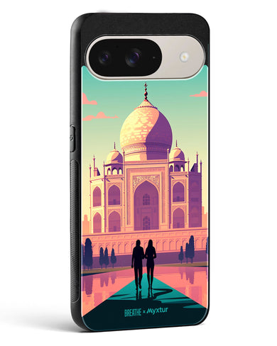 Taj Mahal Embrace [BREATHE] Glass Case Phone Cover (Google)