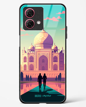 Taj Mahal Embrace [BREATHE] Glass Case Phone Cover (Motorola)