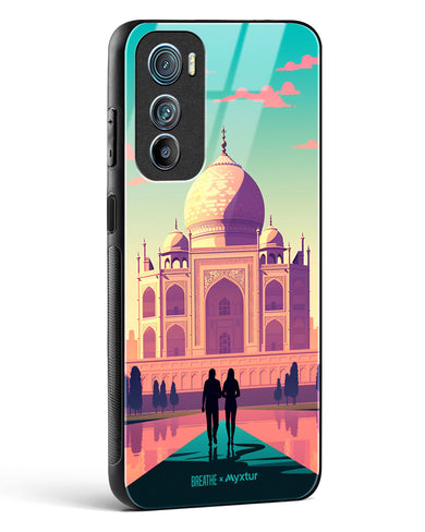 Taj Mahal Embrace [BREATHE] Glass Case Phone Cover (Motorola)