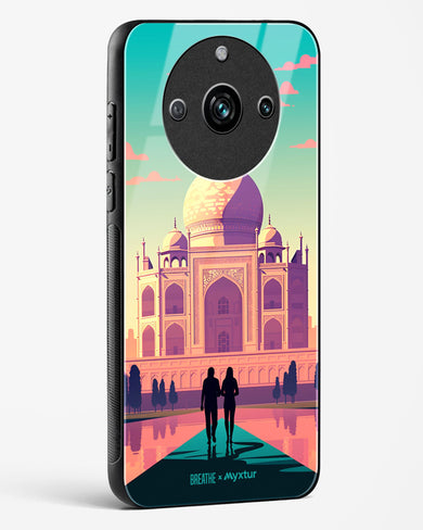 Taj Mahal Embrace [BREATHE] Glass Case Phone Cover-(Realme)