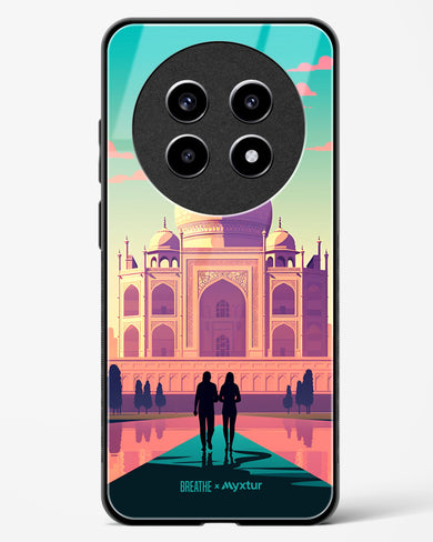 Taj Mahal Embrace [BREATHE] Glass Case Phone Cover (Realme)