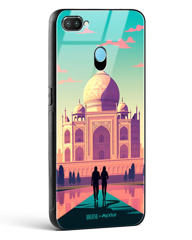 Taj Mahal Embrace [BREATHE] Glass Case Phone Cover-(Realme)