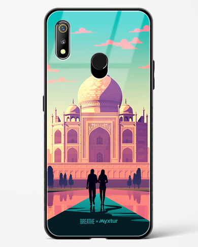 Taj Mahal Embrace [BREATHE] Glass Case Phone Cover-(Realme)