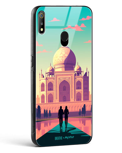 Taj Mahal Embrace [BREATHE] Glass Case Phone Cover-(Realme)