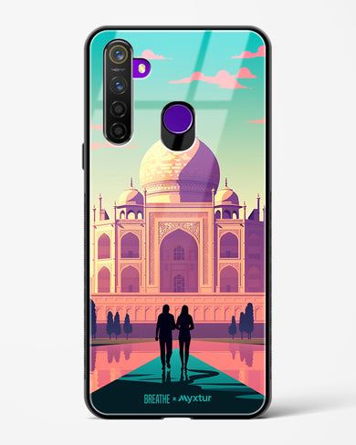 Taj Mahal Embrace [BREATHE] Glass Case Phone Cover (Realme)