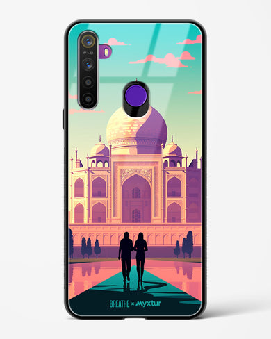 Taj Mahal Embrace [BREATHE] Glass Case Phone Cover-(Realme)