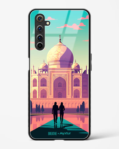 Taj Mahal Embrace [BREATHE] Glass Case Phone Cover (Realme)