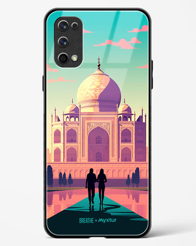 Taj Mahal Embrace [BREATHE] Glass Case Phone Cover (Realme)