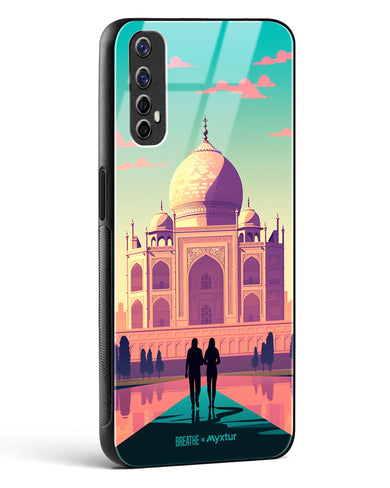 Taj Mahal Embrace [BREATHE] Glass Case Phone Cover (Realme)