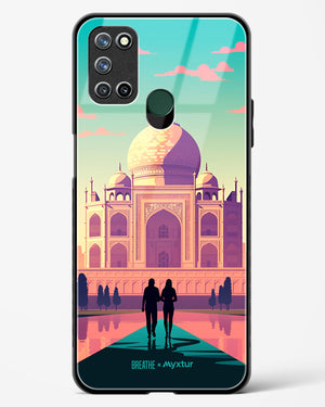 Taj Mahal Embrace [BREATHE] Glass Case Phone Cover (Realme)