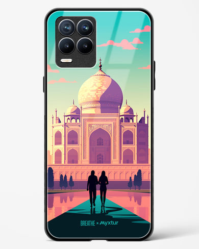 Taj Mahal Embrace [BREATHE] Glass Case Phone Cover-(Realme)