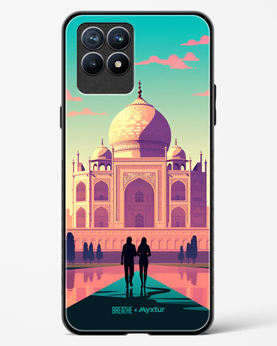 Taj Mahal Embrace [BREATHE] Glass Case Phone Cover-(Realme)