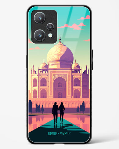 Taj Mahal Embrace [BREATHE] Glass Case Phone Cover-(Realme)