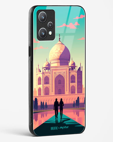 Taj Mahal Embrace [BREATHE] Glass Case Phone Cover (Realme)