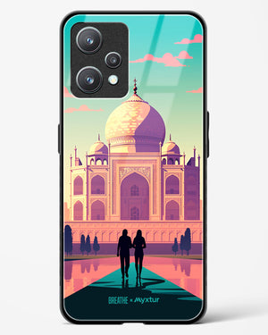 Taj Mahal Embrace [BREATHE] Glass Case Phone Cover (Realme)