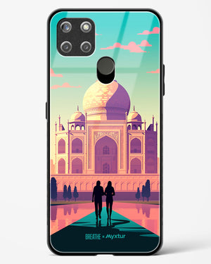 Taj Mahal Embrace [BREATHE] Glass Case Phone Cover (Realme)