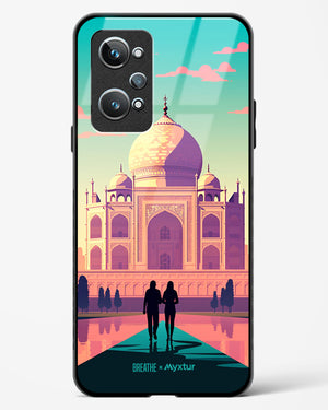 Taj Mahal Embrace [BREATHE] Glass Case Phone Cover (Realme)