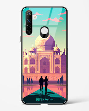 Taj Mahal Embrace [BREATHE] Glass Case Phone Cover (Realme)