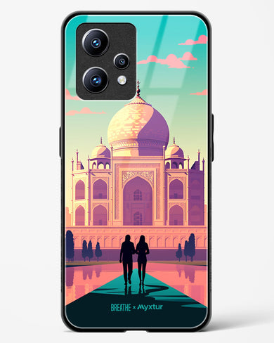 Taj Mahal Embrace [BREATHE] Glass Case Phone Cover-(Realme)