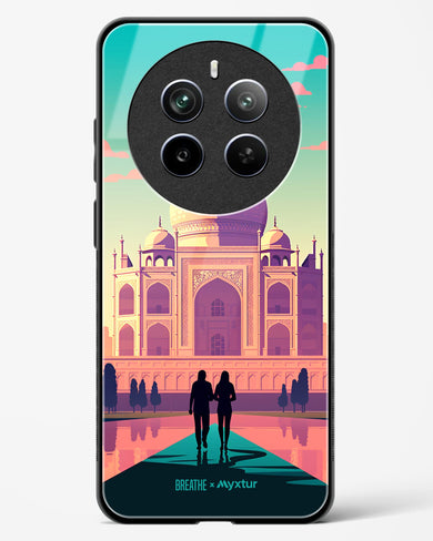 Taj Mahal Embrace [BREATHE] Glass Case Phone Cover (Realme)