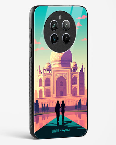 Taj Mahal Embrace [BREATHE] Glass Case Phone Cover (Realme)