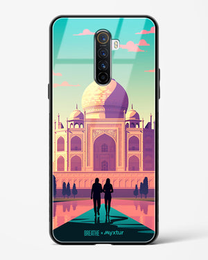 Taj Mahal Embrace [BREATHE] Glass Case Phone Cover (Realme)