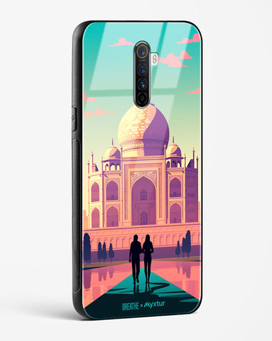 Taj Mahal Embrace [BREATHE] Glass Case Phone Cover-(Realme)