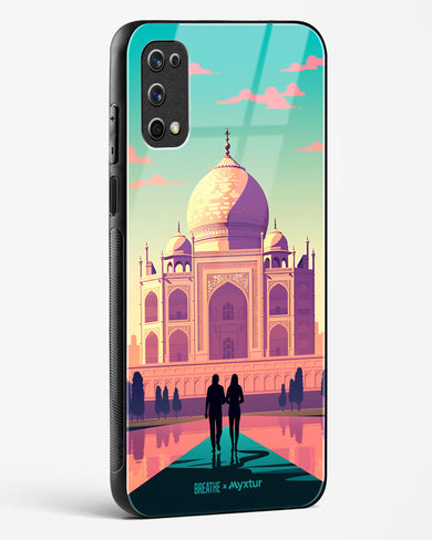 Taj Mahal Embrace [BREATHE] Glass Case Phone Cover (Realme)