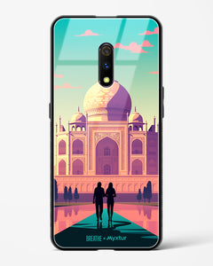 Taj Mahal Embrace [BREATHE] Glass Case Phone Cover (Realme)