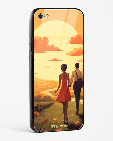 Sun Kissed Stroll [BREATHE] Glass Case Phone Cover (Apple)