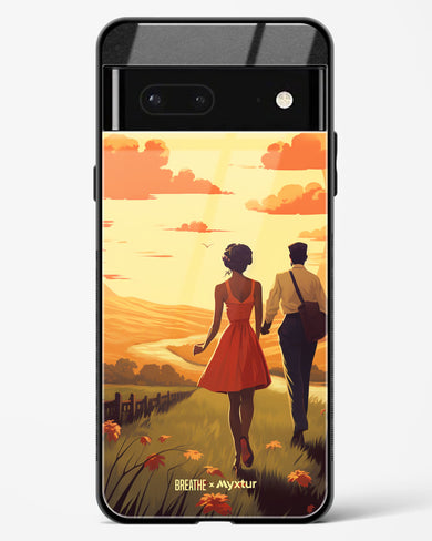 Sun Kissed Stroll [BREATHE] Glass Case Phone Cover (Google)