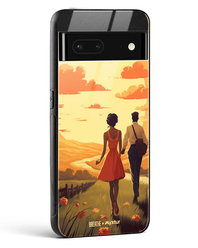 Sun Kissed Stroll [BREATHE] Glass Case Phone Cover (Google)