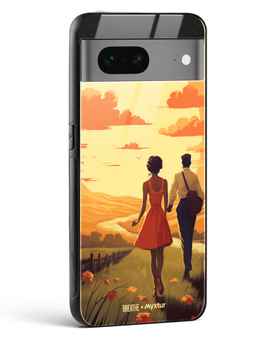 Sun Kissed Stroll [BREATHE] Glass Case Phone Cover (Google)