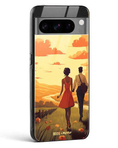 Sun Kissed Stroll [BREATHE] Glass Case Phone Cover (Google)