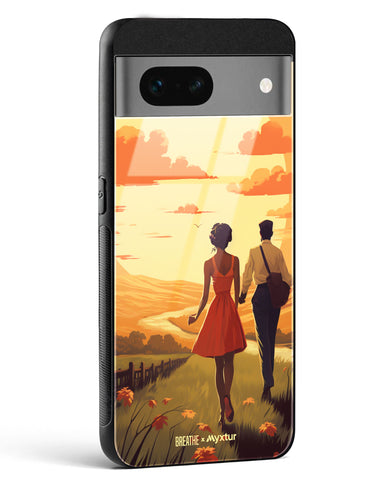 Sun Kissed Stroll [BREATHE] Glass Case Phone Cover (Google)