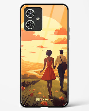 Sun Kissed Stroll [BREATHE] Glass Case Phone Cover (Motorola)