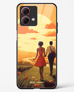 Sun Kissed Stroll [BREATHE] Glass Case Phone Cover-(Motorola)