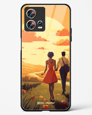 Sun Kissed Stroll [BREATHE] Glass Case Phone Cover (Motorola)