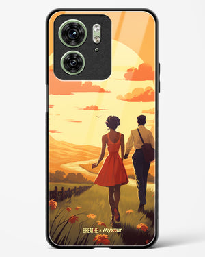 Sun Kissed Stroll [BREATHE] Glass Case Phone Cover (Motorola)
