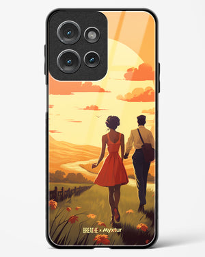 Sun Kissed Stroll [BREATHE] Glass Case Phone Cover (Motorola)