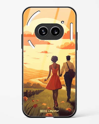 Sun Kissed Stroll [BREATHE] Glass Case Phone Cover (Nothing)