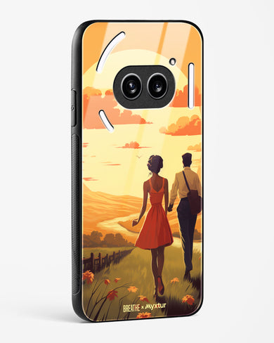 Sun Kissed Stroll [BREATHE] Glass Case Phone Cover (Nothing)