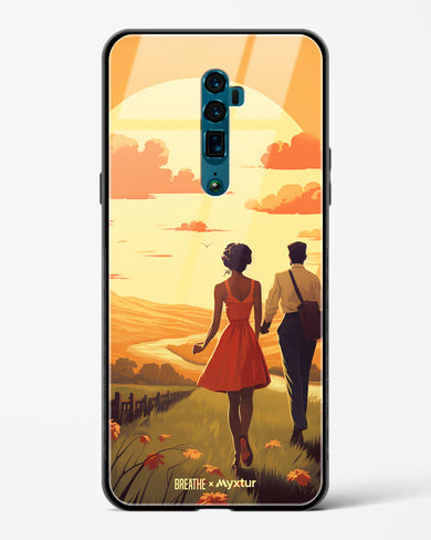 Sun Kissed Stroll [BREATHE] Glass Case Phone Cover-(Oppo)