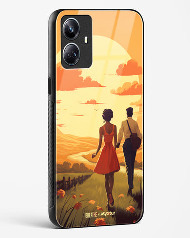 Sun Kissed Stroll [BREATHE] Glass Case Phone Cover (Realme)