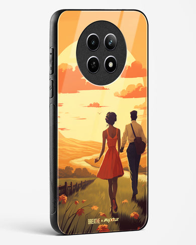 Sun Kissed Stroll [BREATHE] Glass Case Phone Cover (Realme)