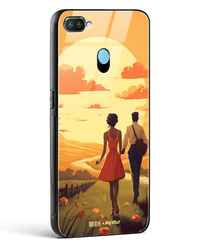 Sun Kissed Stroll [BREATHE] Glass Case Phone Cover (Realme)