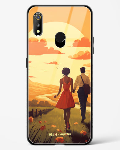 Sun Kissed Stroll [BREATHE] Glass Case Phone Cover (Realme)