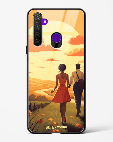 Sun Kissed Stroll [BREATHE] Glass Case Phone Cover-(Realme)