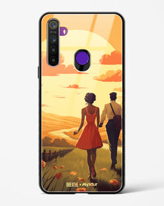 Sun Kissed Stroll [BREATHE] Glass Case Phone Cover (Realme)